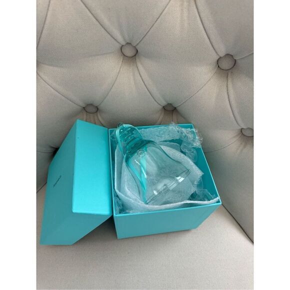Tiffany & Co. Crystal Glass Bell Ornament 2018 - Picture 6 of 7